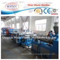 Extrusor caliente de la línea del tablero del PVC del tablero de los muebles del PVC WPC de la venta